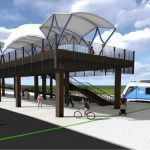 集集火車站興建「空中平台」