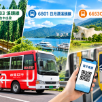 台灣好行三線旅遊與電子票掃描