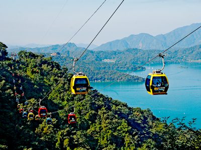 日月潭纜車
